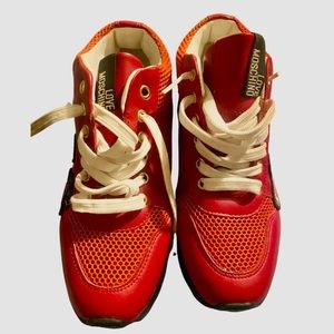 Love Moschino Leather Sneakers